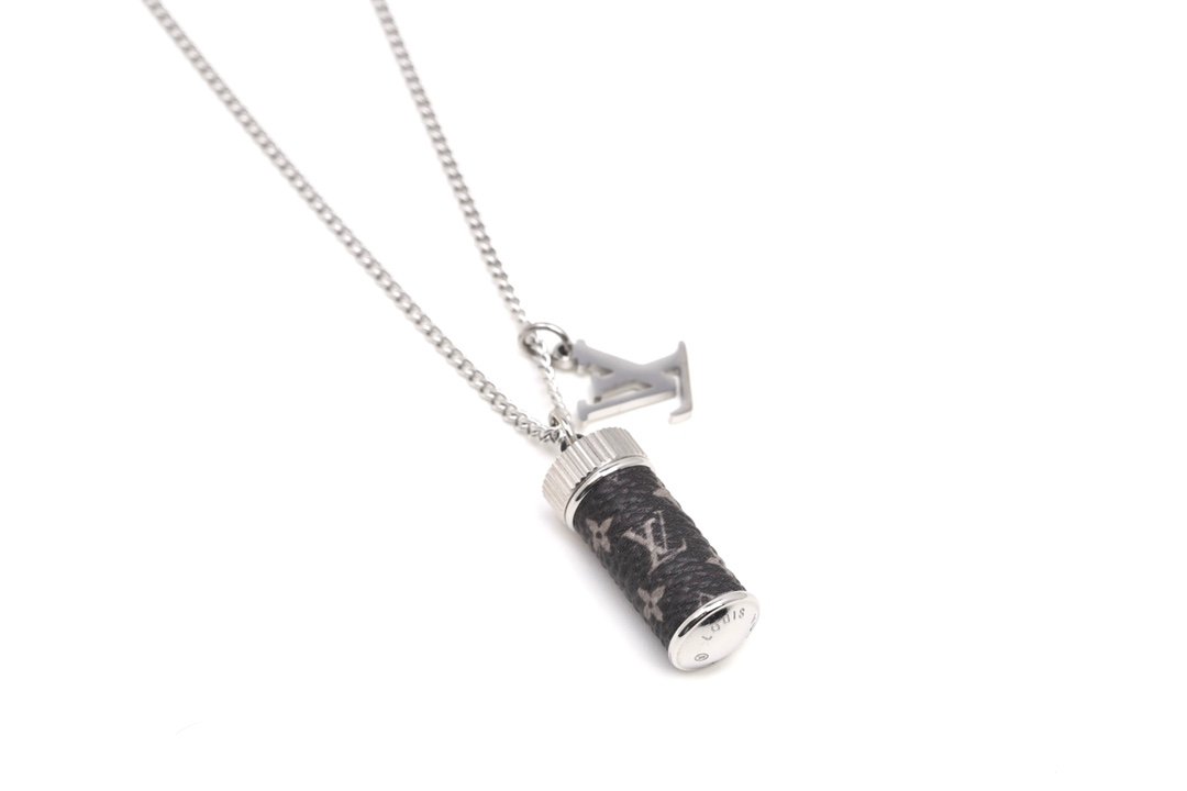LV Perfume bottle necklace - Image 2