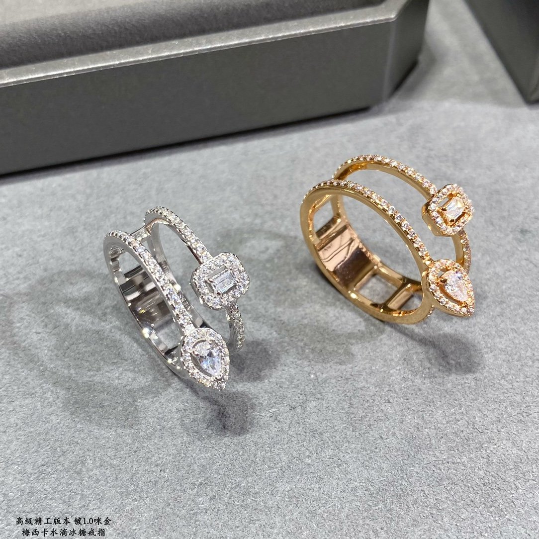 Messika Water Drop Rock Sugar Smart Ring - Image 6