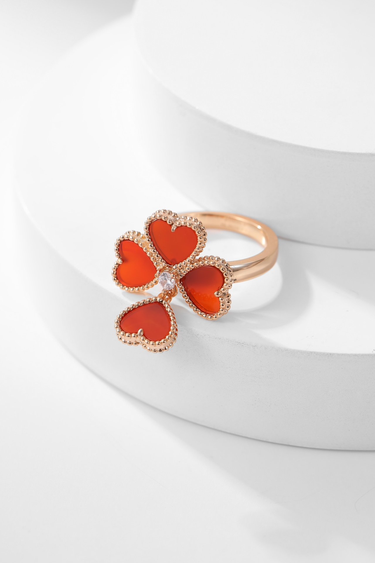 VCA Van Cleef Arpels Sweet Alhambra Ring - Image 2