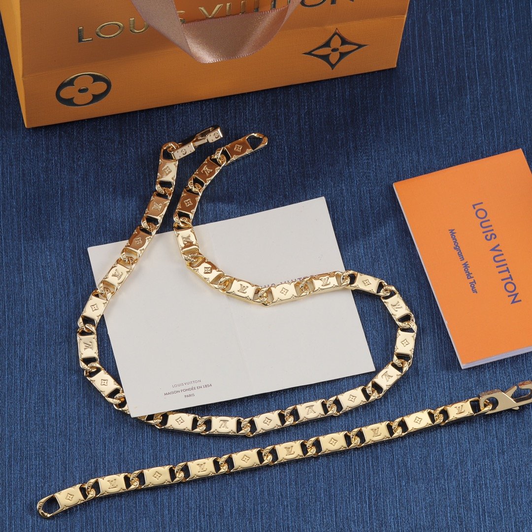 LV necklace three-piece ring necklace Code: BBZ133283