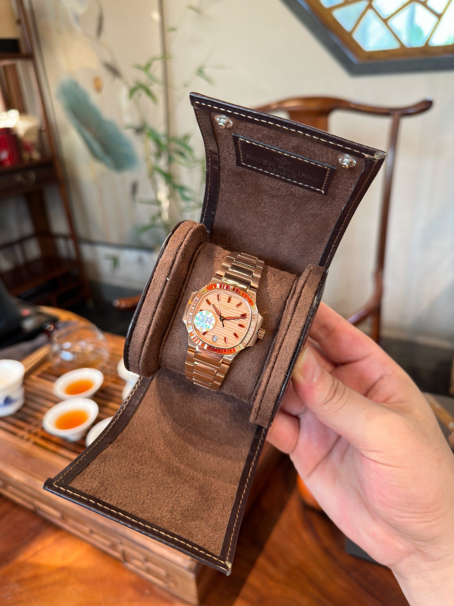 Patek Philippe Nautilus ladies' watc - Image 3