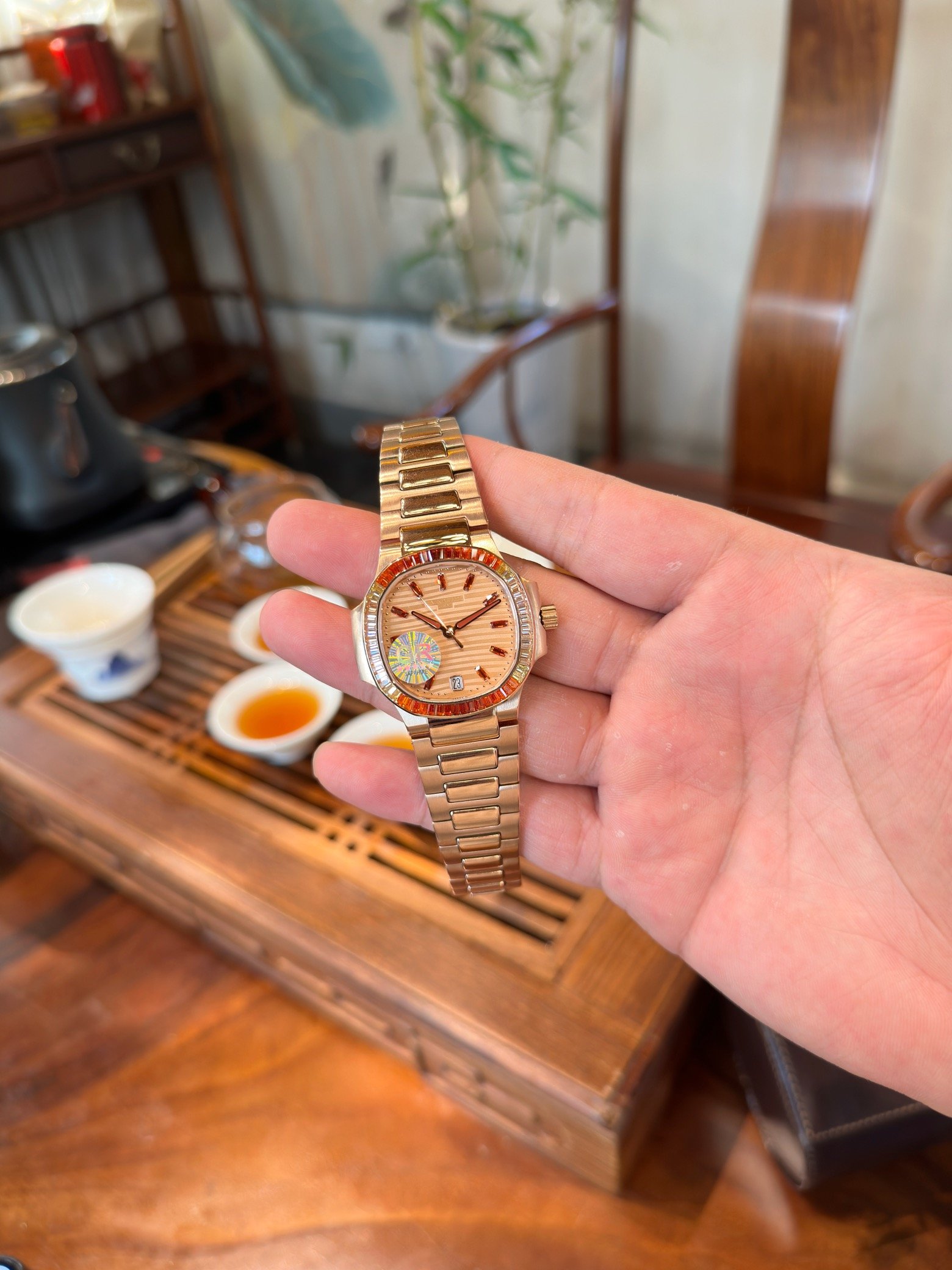 Patek Philippe Nautilus ladies' watc - Image 2