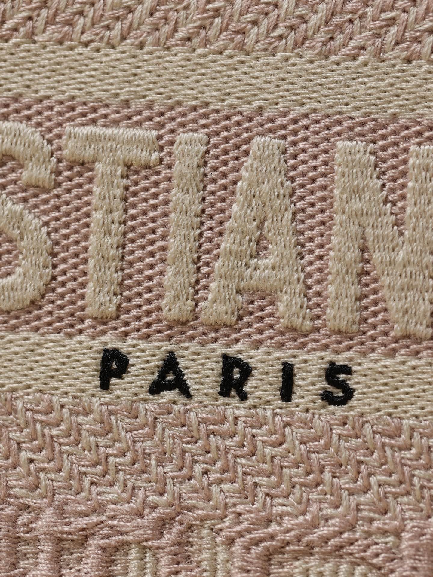 Mini Book Tote Handbag
Rose Pink Oblique Print - Image 6