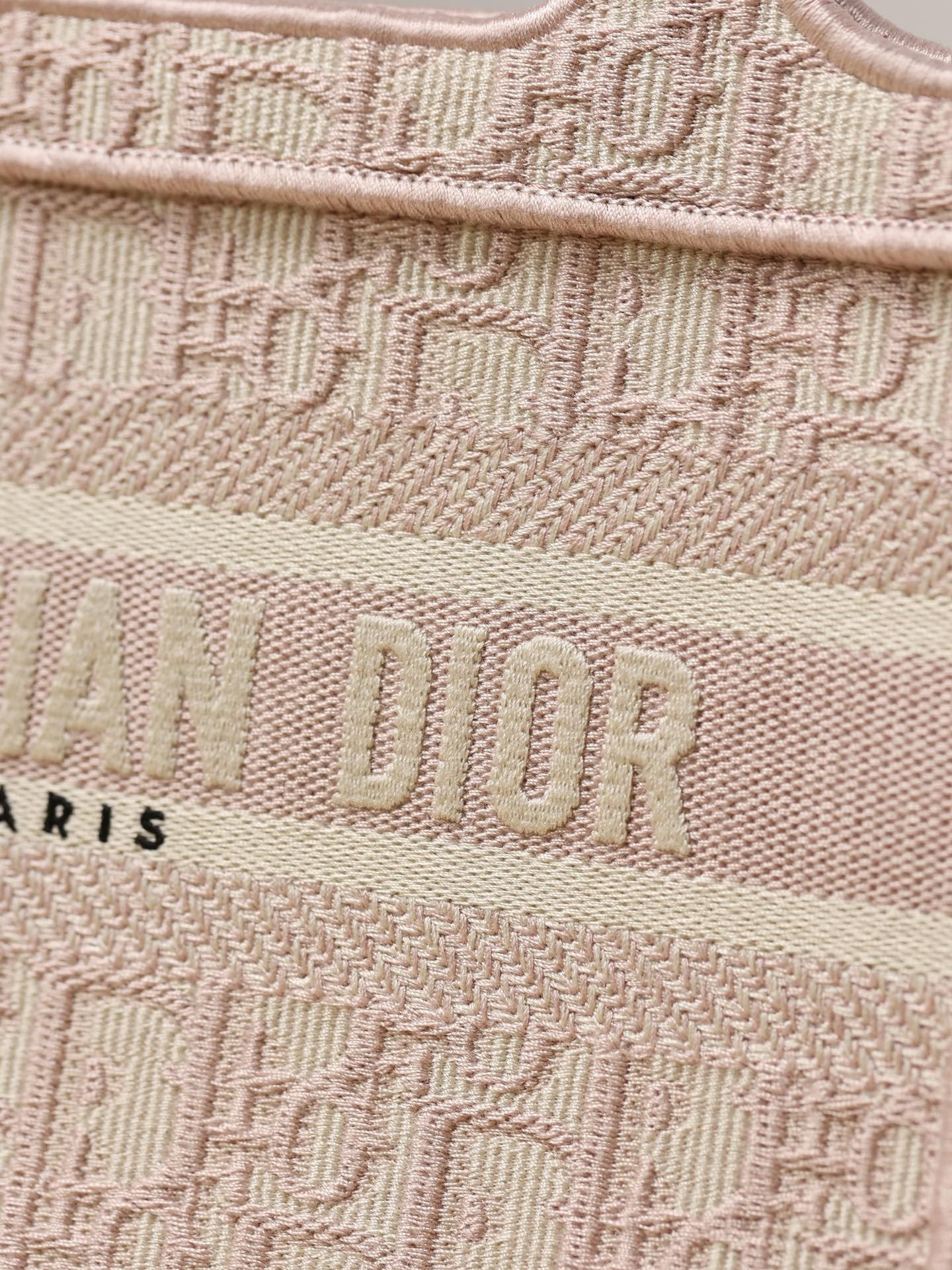 Mini Book Tote Handbag
Rose Pink Oblique Print - Image 9