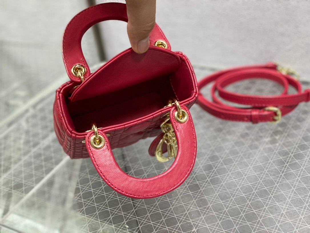 Lady Dior Mini Bag M6601 - Image 8