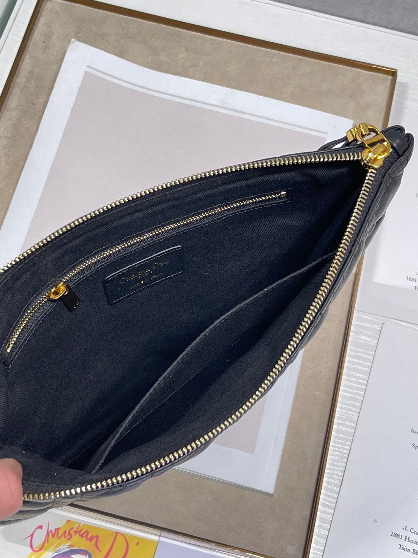 This Dior Caro Daily Handbag - Image 9