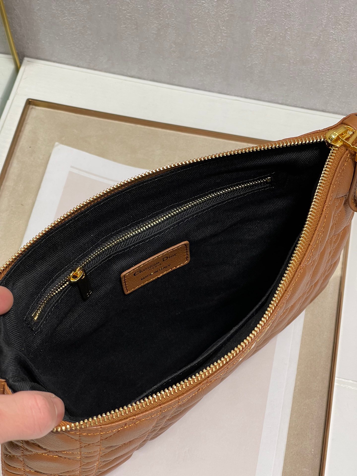 This Dior Caro Daily Handbag - Image 9