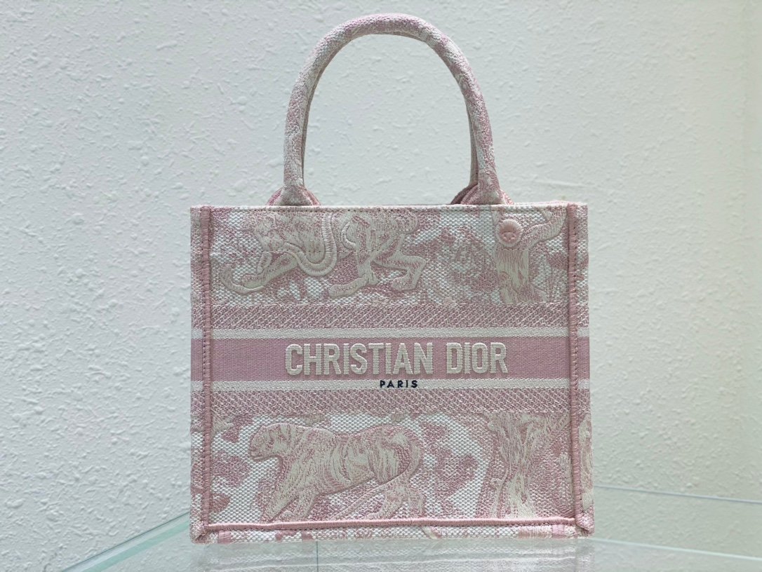 New size shopping bag Pink Tiger