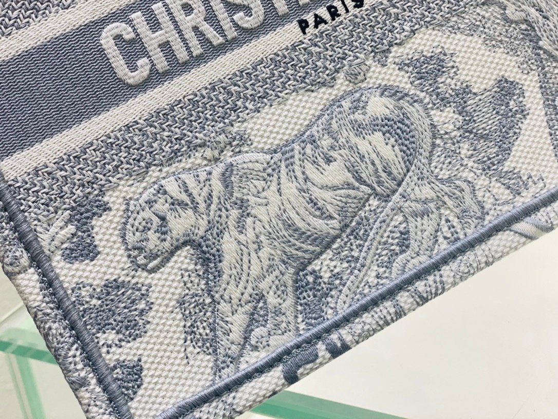 New size shopping bag Gray Tiger - Image 6