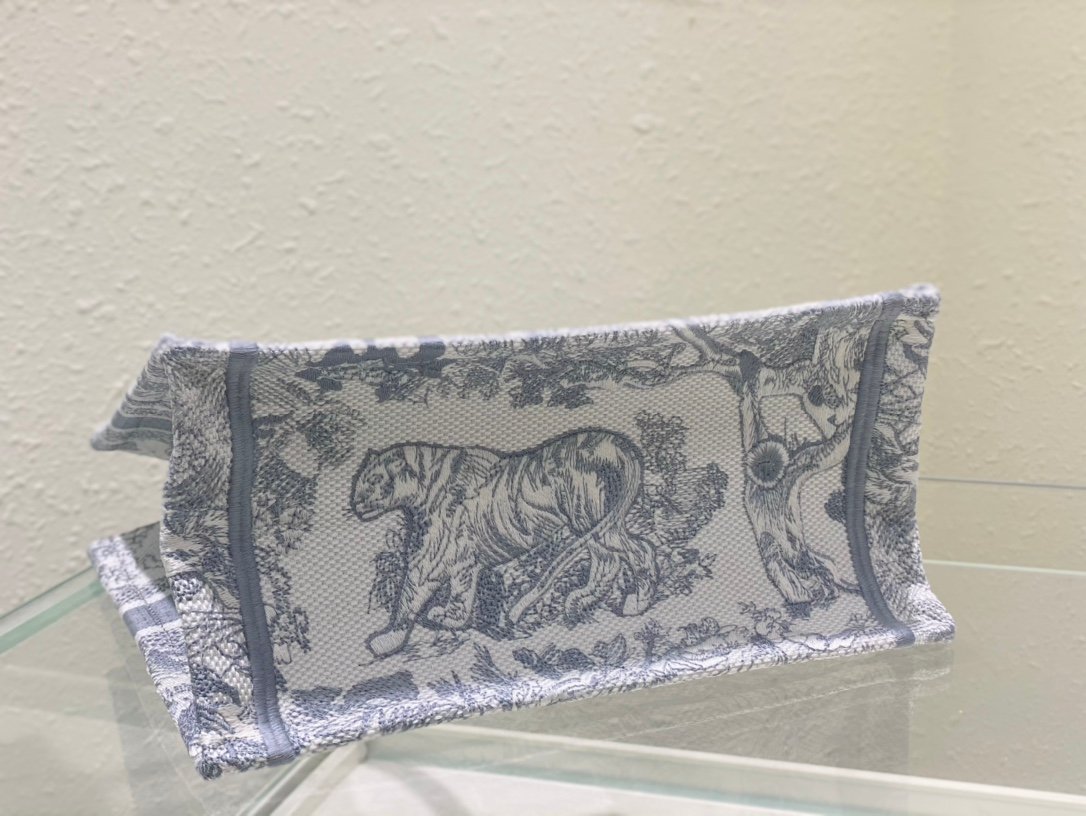 New size shopping bag Gray Tiger - Image 7