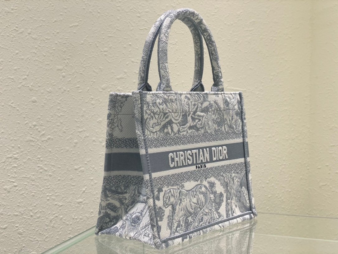 New size shopping bag Gray Tiger - Image 2