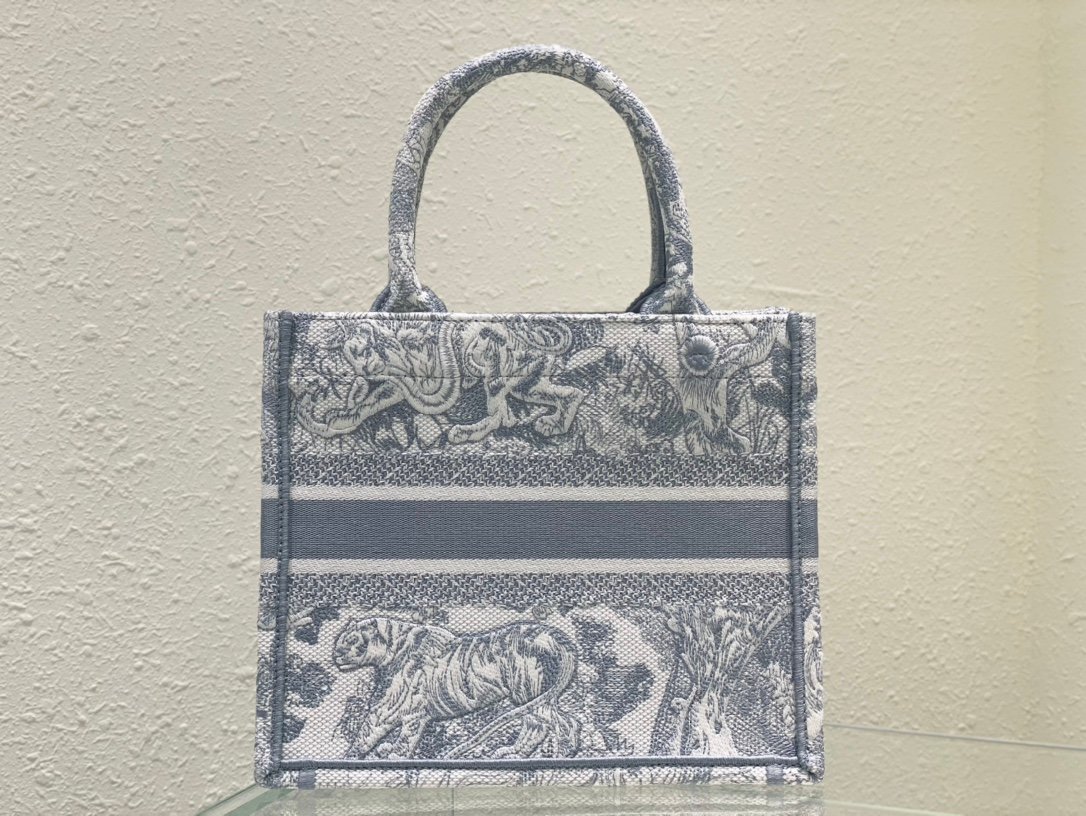 New size shopping bag Gray Tiger - Image 4