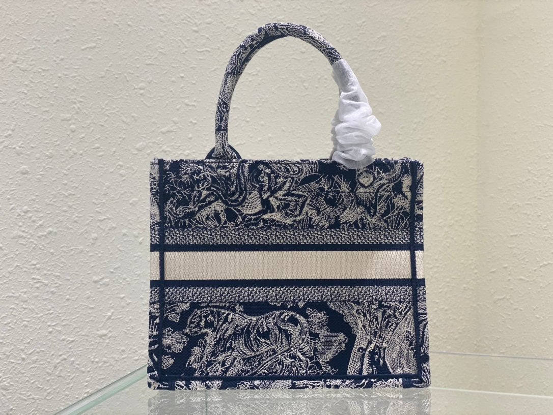 New size of shopping bag New blue tiger - Image 3