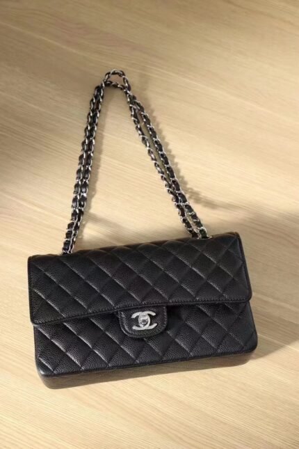 CF baglack silver small chain bag