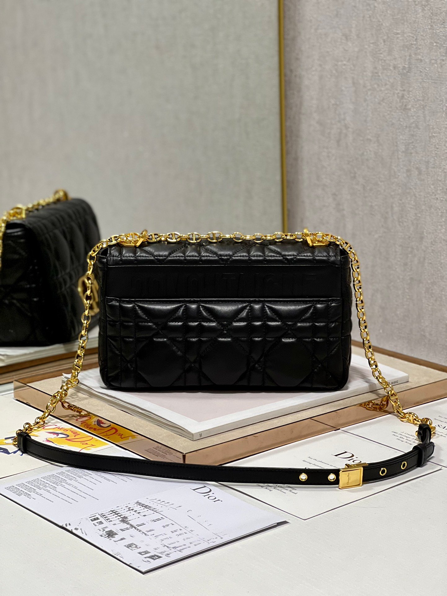 Dior Caro Handbag Medium M1200 - Image 5