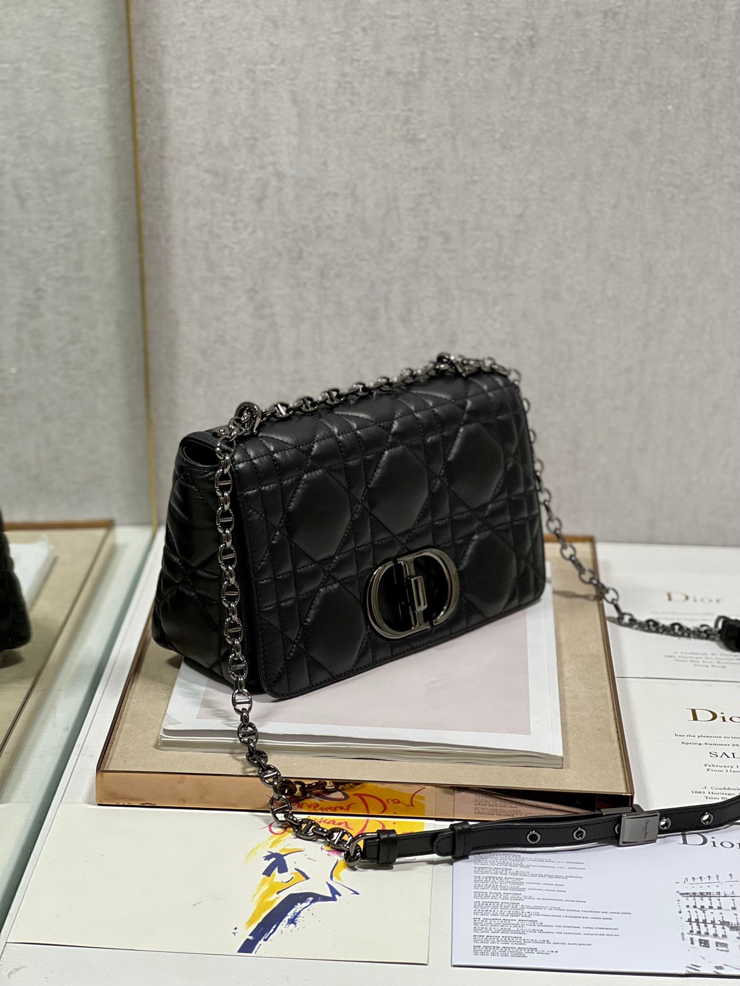 Dior Caro Handbag Medium M1200 - Image 3