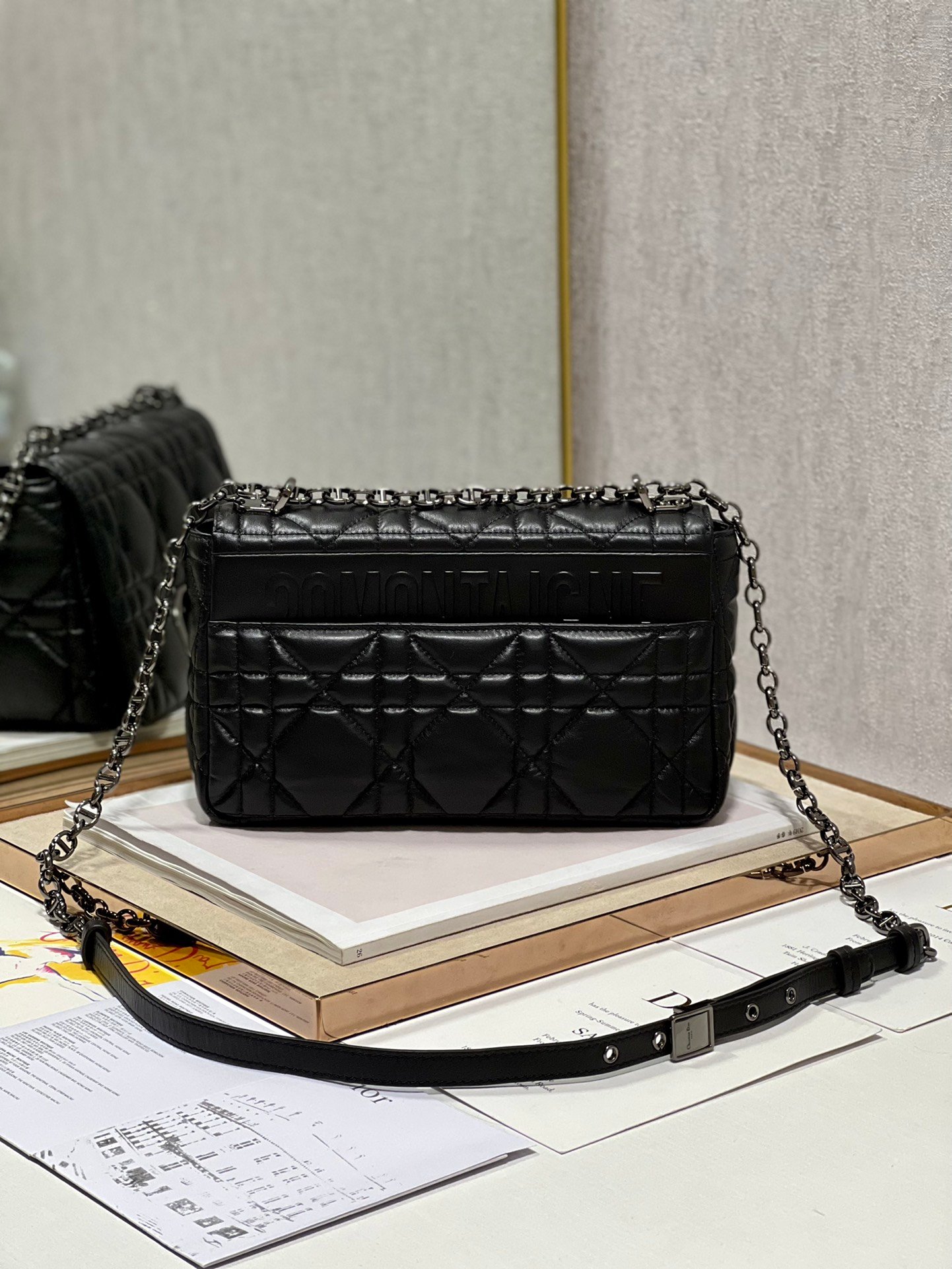 Dior Caro Handbag Medium M1200 - Image 5