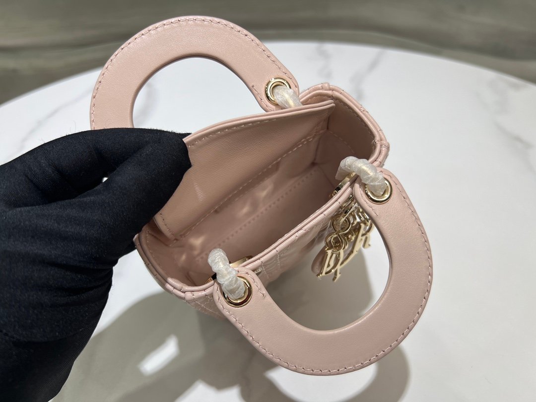 Lady Dior Mini Bag M6601 - Image 7