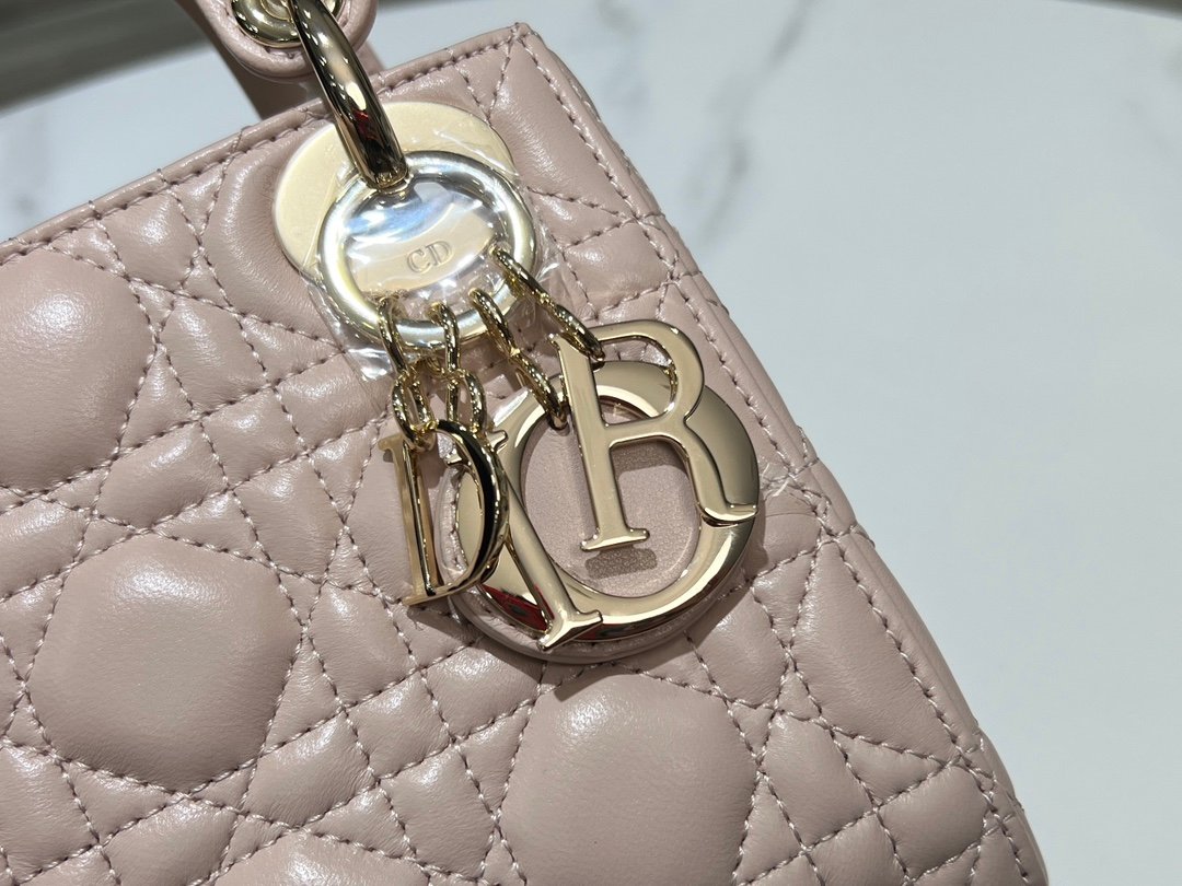 Mini Lady Dior Bag
Rouge Pink Lambskin Cannage 1004 - Image 4