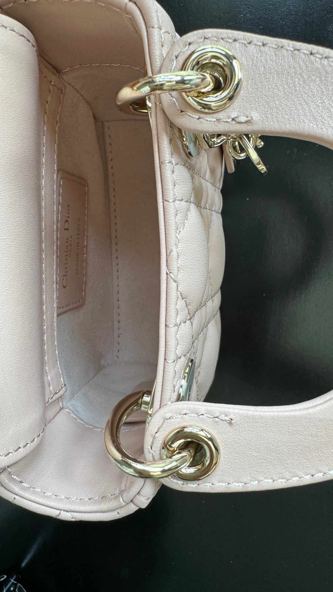 Lady Dior Mini Bag M6601 - Image 8