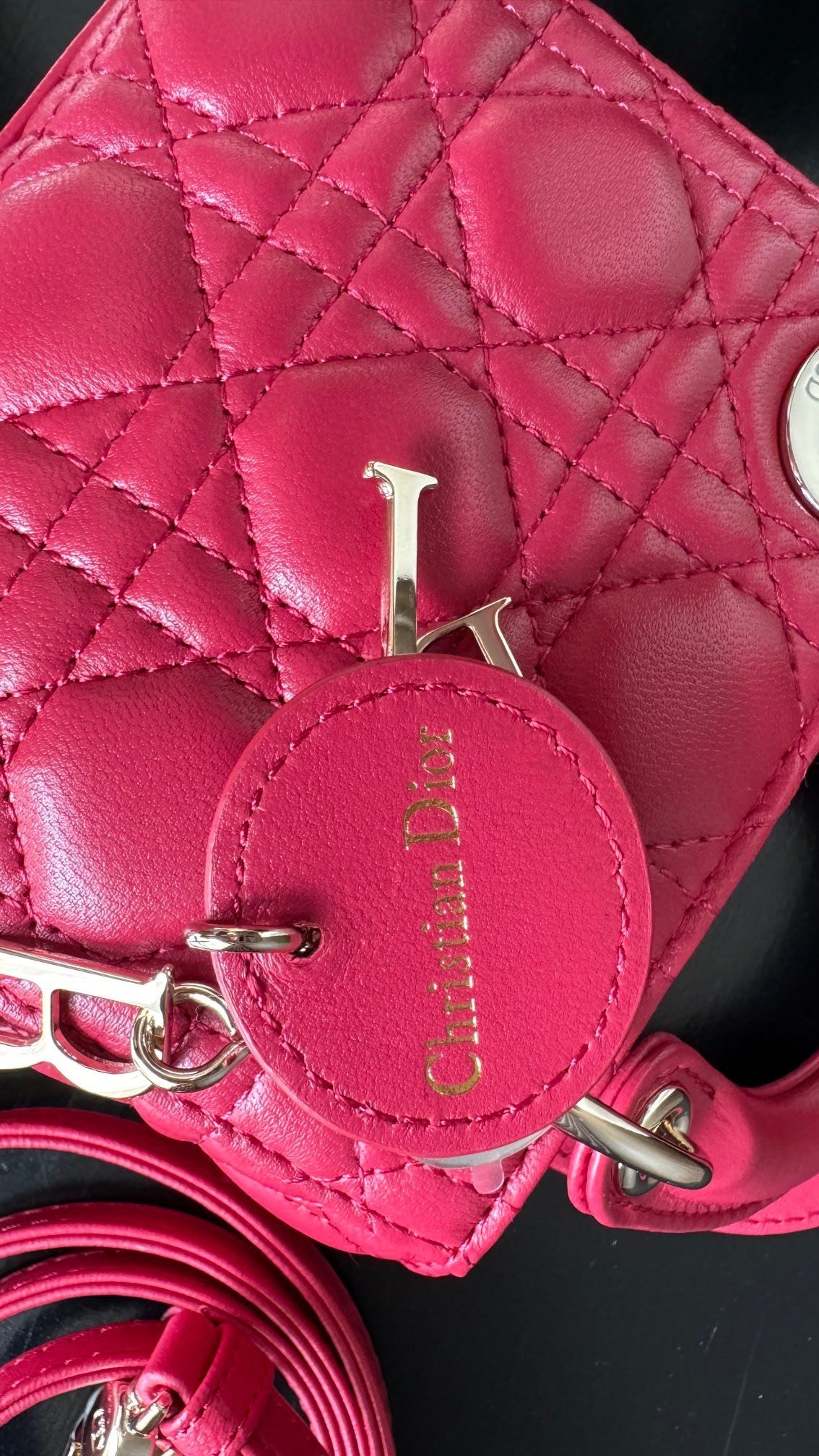 Lady Dior Mini Bag M6601 - Image 9