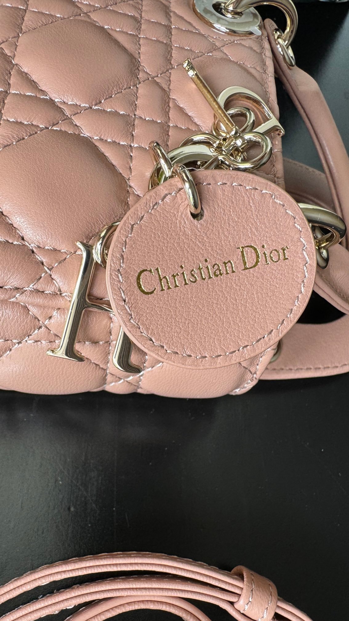 Lady Dior Mini Bag M6601 - Image 9