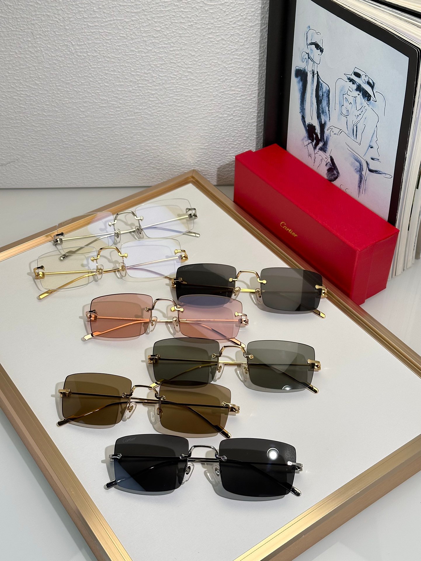 Cartier
Mod:CT0367S
Size:54-20-140