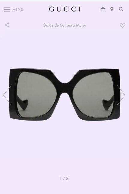 Official website picture GUCC Gucci large box very cool and personalized design temple hollow casting mold opening iconic large logo
MODEL:GG1255S