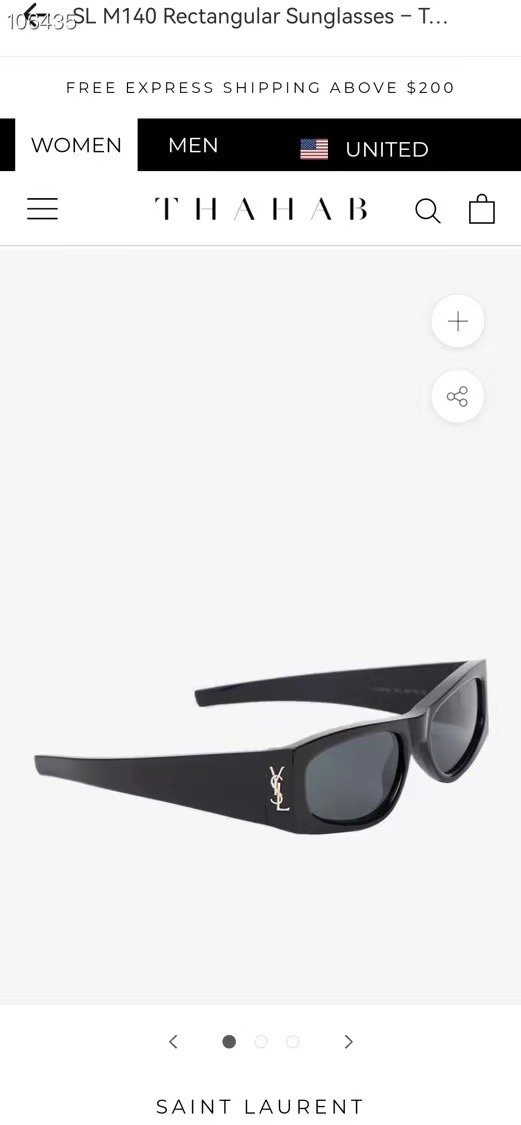 SAINT LAUREN*MODEL:SL8191SIZE:58口19-135