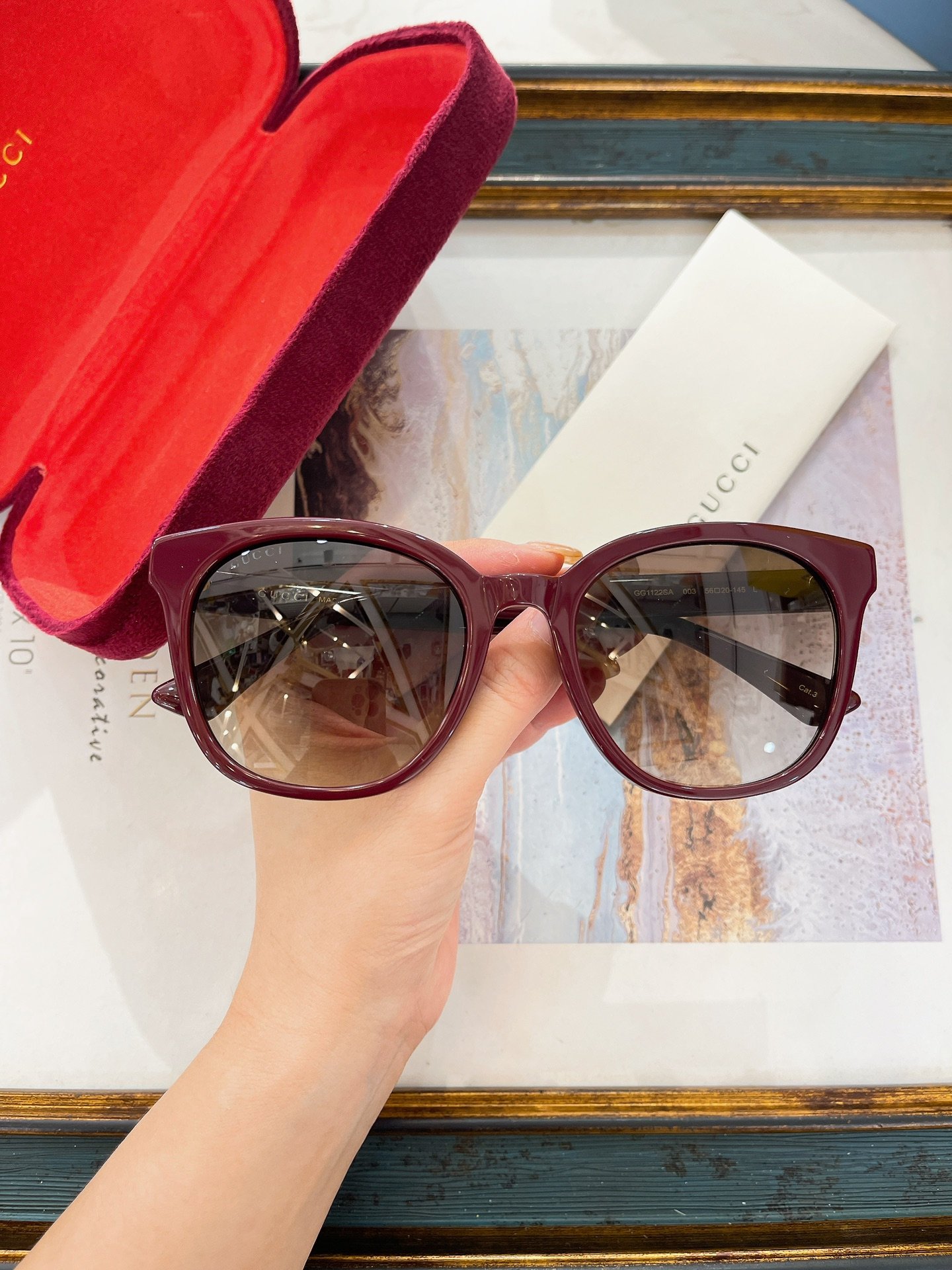 Gucc Model: Gg1122Sasize: 56 口 20-145 - Image 2