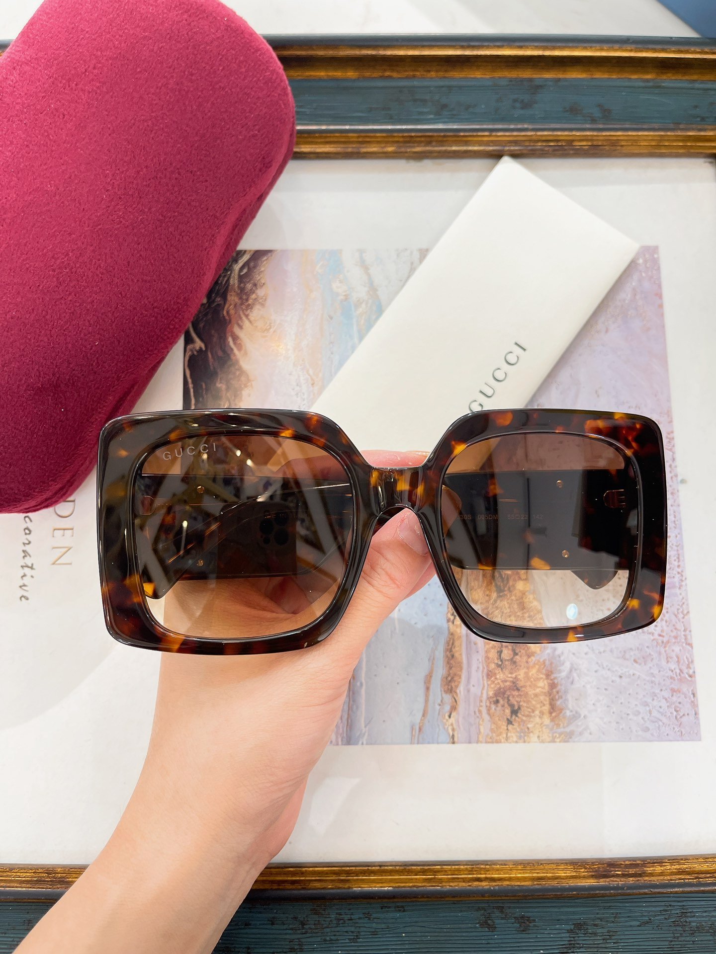 Gucc Model: GG1330SSIZE: 55 口 22-142 - Image 2