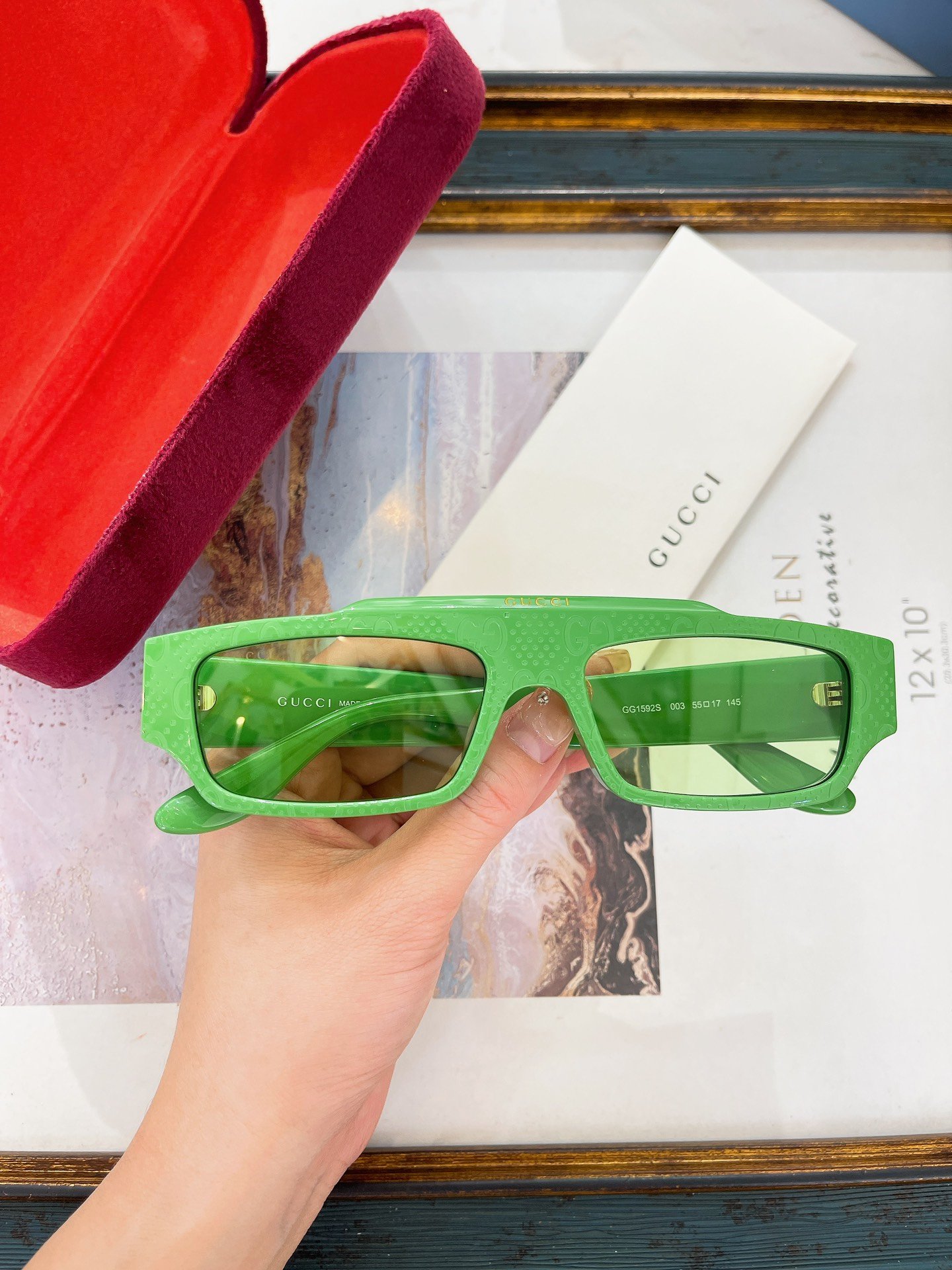 GUCC MODEL: GG1592SSIZE: 55 port 17-145 - Image 5