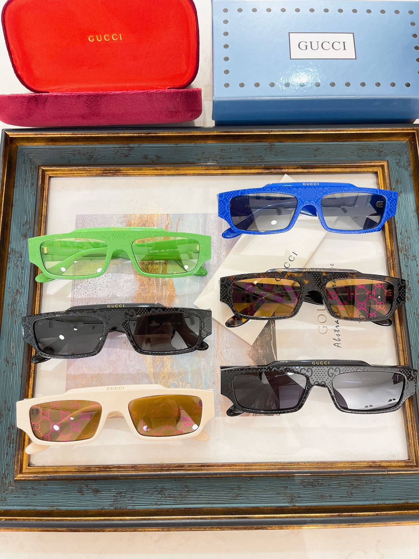 GUCC MODEL: GG1592SSIZE: 55 port 17-145 - Image 9