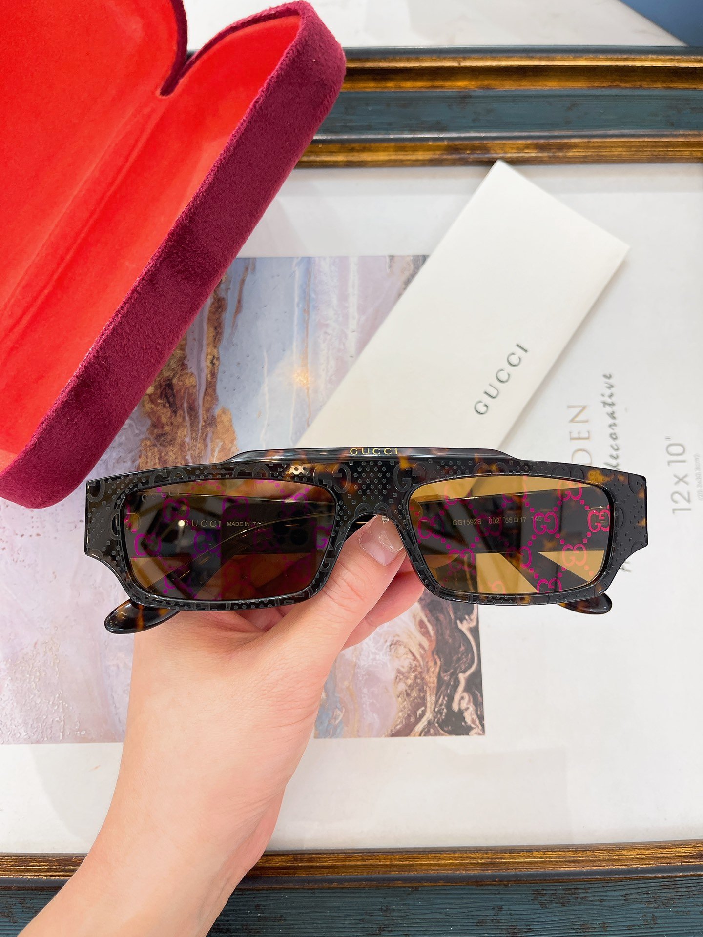 GUCC MODEL: GG1592SSIZE: 55 port 17-145 - Image 2