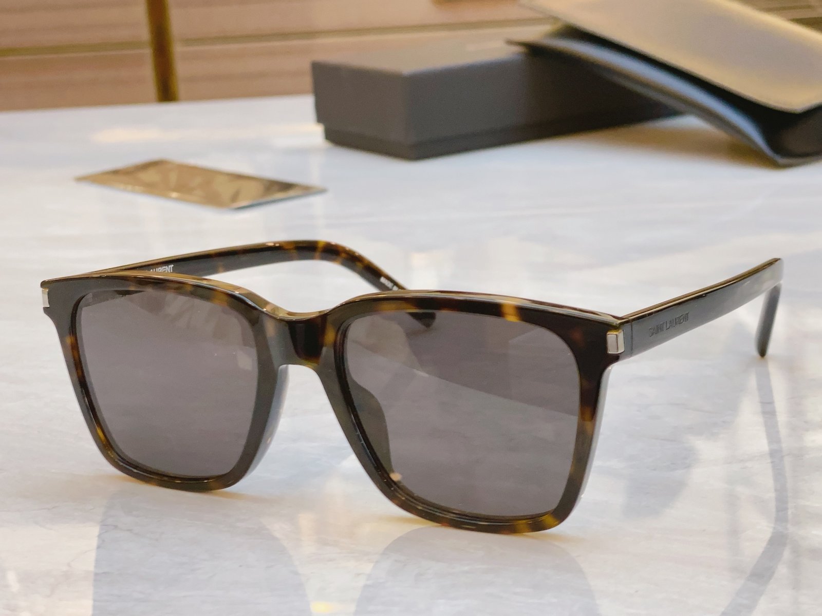 ,【SAINT LAURN*】Saint LAURN new sunglasses, MODEL: SL717, SIZE: 54-door 18-145 - Image 8