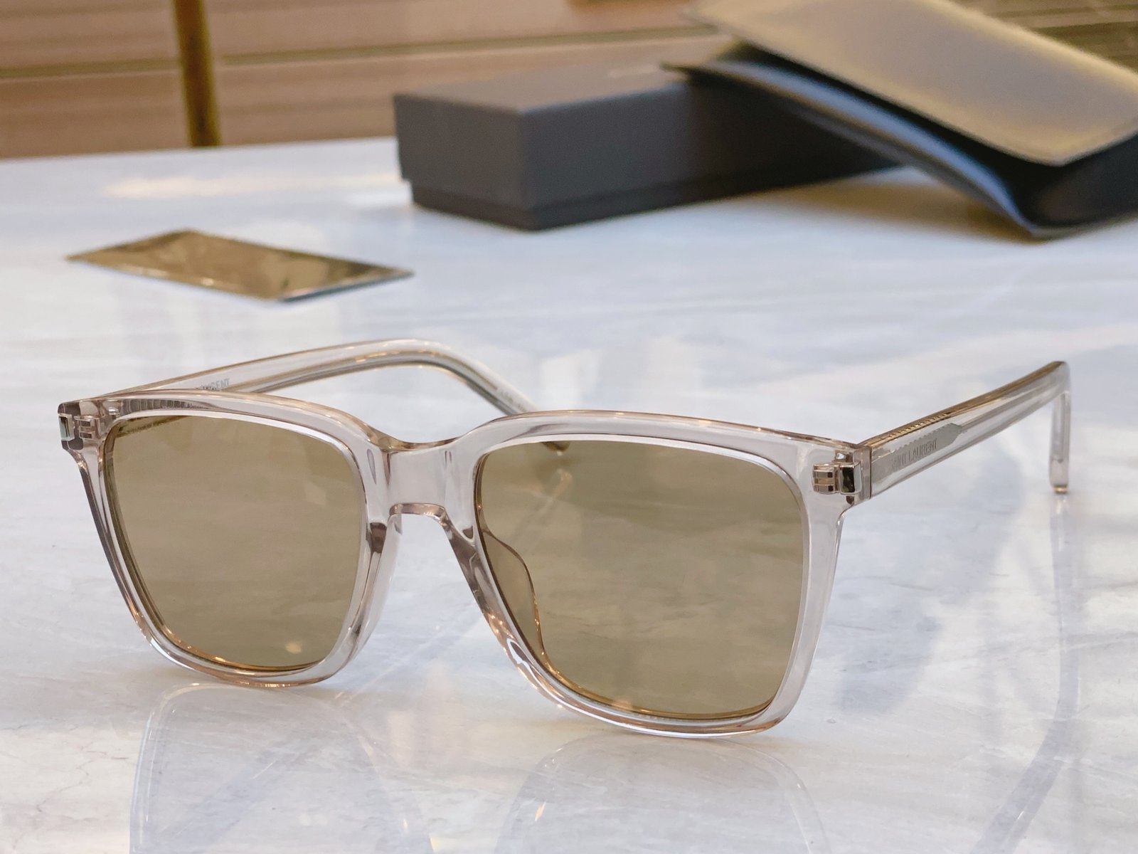 ,【SAINT LAURN*】Saint LAURN new sunglasses, MODEL: SL717, SIZE: 54-door 18-145 - Image 6