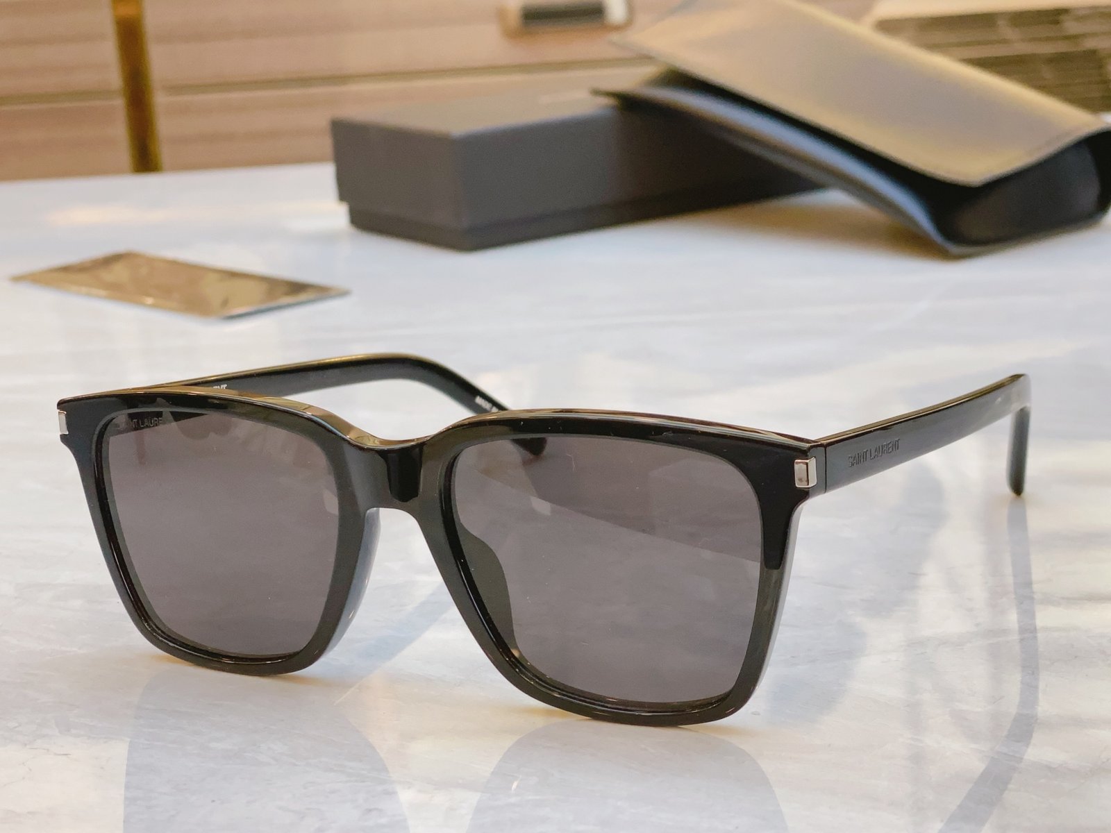,【SAINT LAURN*】Saint LAURN new sunglasses, MODEL: SL717, SIZE: 54-door 18-145 - Image 5
