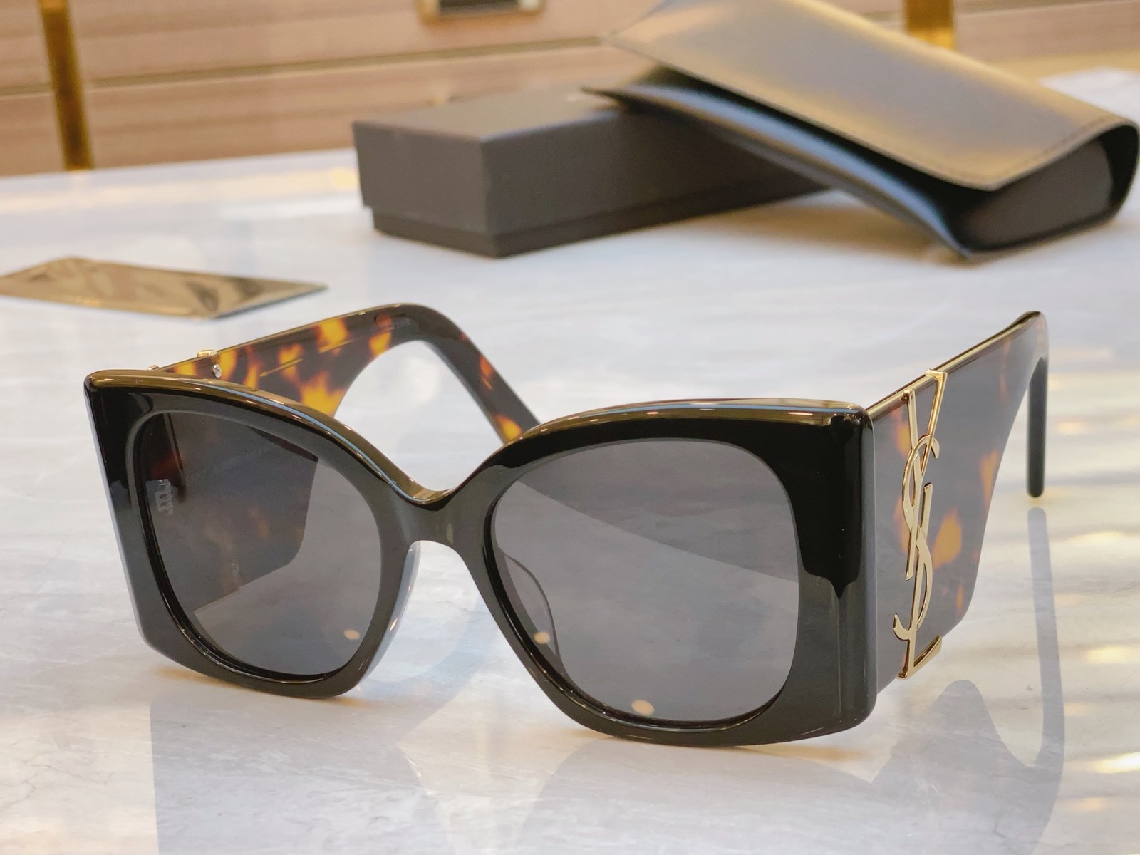 ,【SAINT LAURN*】Saint LAURN new sunglasses, MODEL: SL719, SIZE: 47 port 22-145 - Image 3