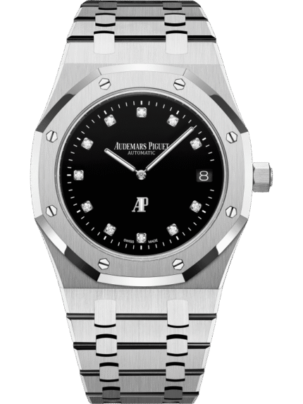 Silver 904L steel with black dial ?C Watch ?C 39mm