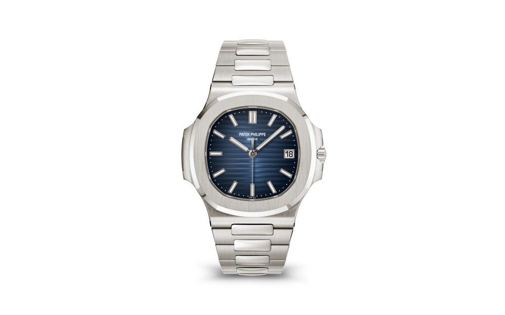 Blue dial. gray-silver stainless steel strap. men's watch 41 mm