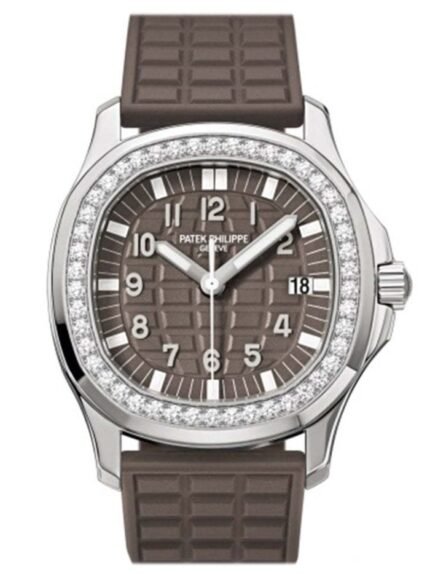 Aquanaut Quartz Diamond Brown Dial Ladies Watch 5067A-023