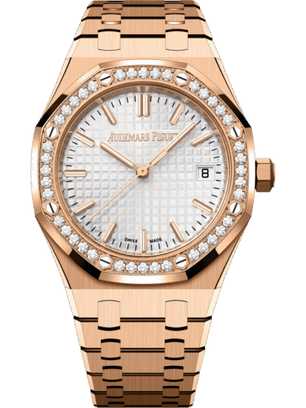 Rose Gold 904L Steel Silver Dial ?C Watch ?C 34mm