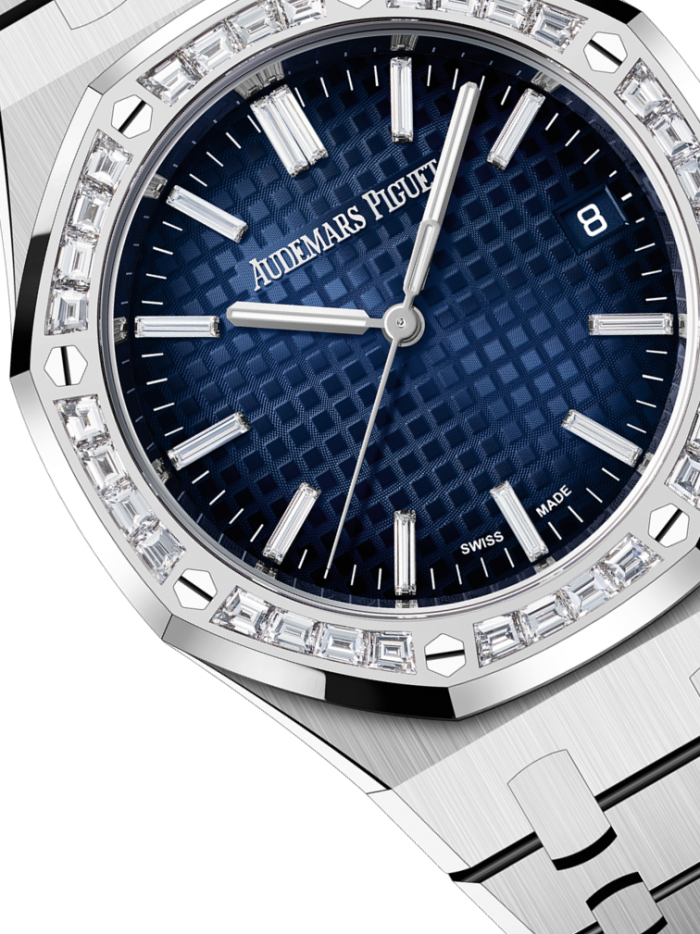 Silver 904L steel smoked blue dial ?C Watch ?C 37mm - Image 2