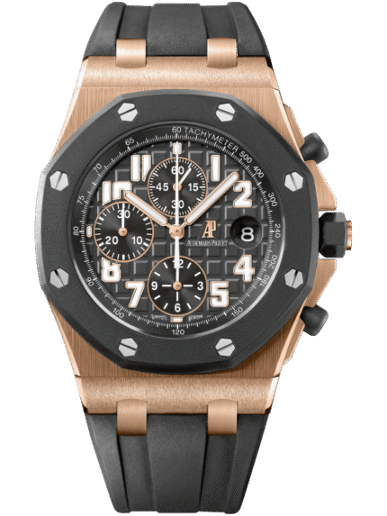 Black strap ?C Titanium dark grey dial ?C Watch ?C 42mm