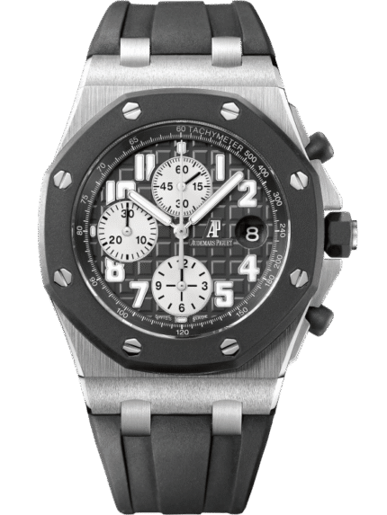 Black strap ?C Titanium black dial ?C Watch ?C 42mm