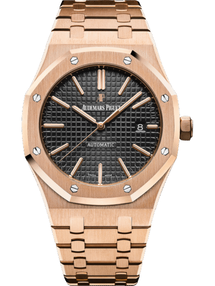 Rose Gold 904L Steel Black ?C Automatic ?C 41mm