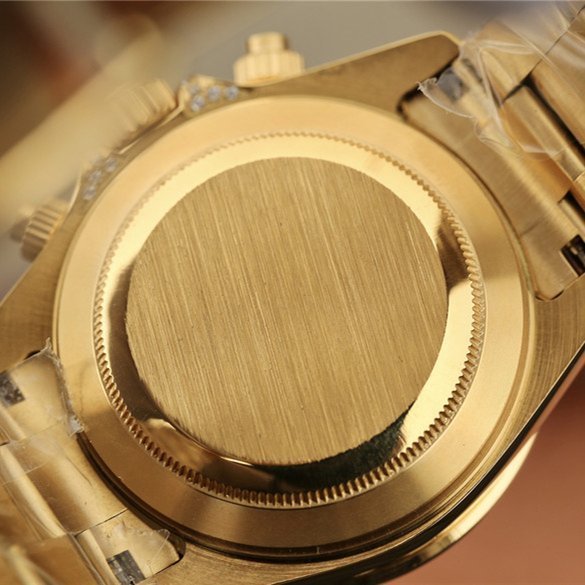 Daytona Rainbow Diamond Yellow Gold Stainless Steel 40mm - Image 7