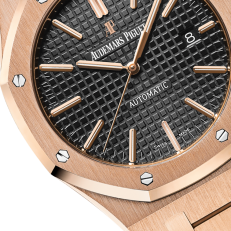 Rose Gold 904L Steel Black ?C Automatic ?C 41mm - Image 7