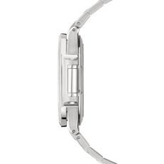 Silver-white dial. silver stainless steel strap. watch 35.2 mm - Image 15