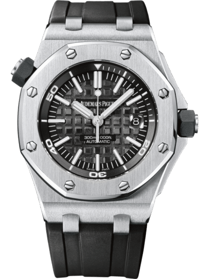 Black strap ?C Titanium black dial ?C Watch ?C 42mm